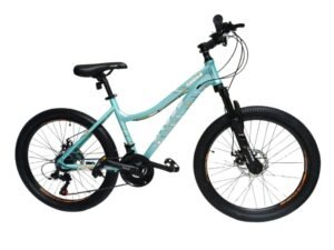 bicicleta montañera aro 24 cross verde
